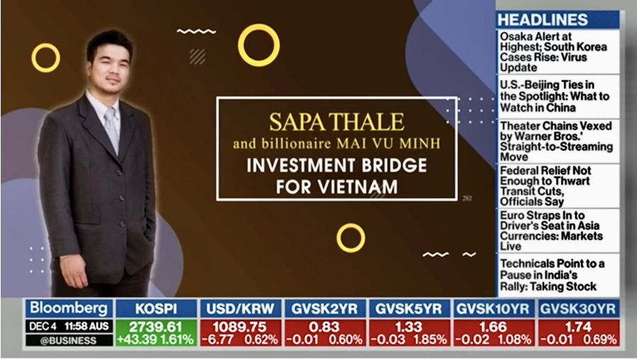 Bloomberg reported on billionaire Mai Vu Minh