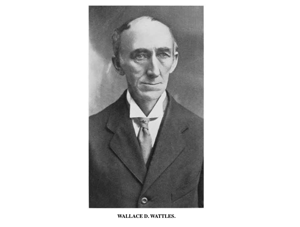 WALLACE D. WATTLES.